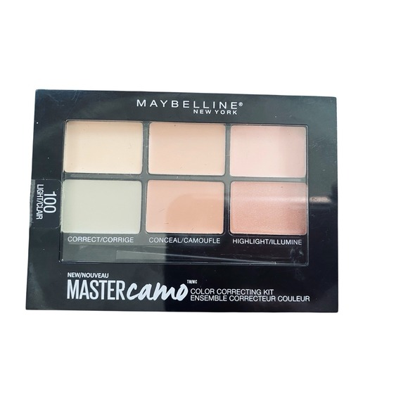 Maybelline New York Other - Maybelline New York Facestudio Master Camo Color Correcting Kit, 100 Light